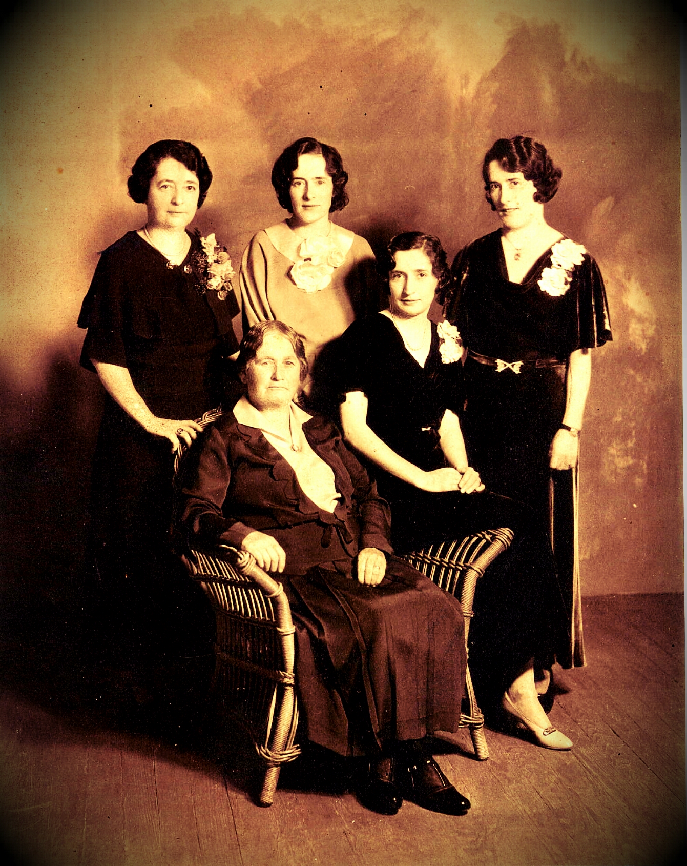Alice Griffin Buckley and family